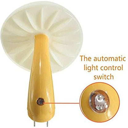 Mushroom Shape Night Light With A Automatic Sensor