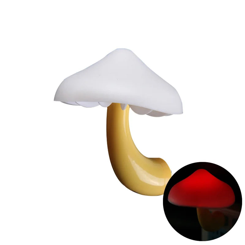 Mushroom Shape Night Light With A Automatic Sensor